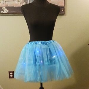 Blue LED Tulle Skirt